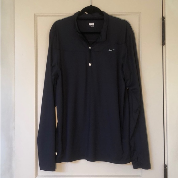 Nike Other - Navy Nike Dry Fit Half-Zip